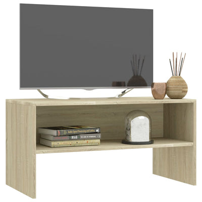 TV-taso Sonoma tammi 80x40x40 cm tekninen puu