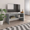 Betoninharmaa tv-taso Winfried 80x40x40cm (lastulevy)