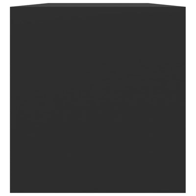 Ruskea vinyylilevyjen säilytyslaatikko Milii 71x34x36cm (puinen)