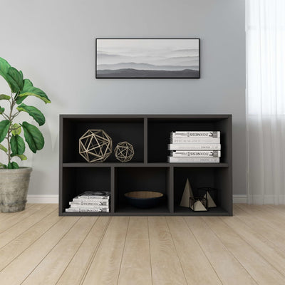 Kirjahylly/senkki musta 50x25x80 cm tekninen puu