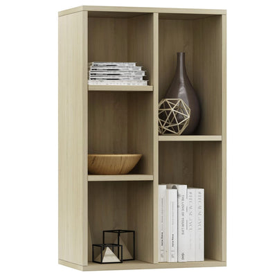 Kirjahylly/senkki Sonoma tammi 50x25x80 cm tekninen puu
