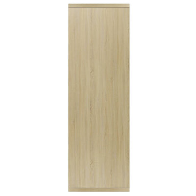 Kirjahylly/senkki Sonoma tammi 50x25x80 cm tekninen puu
