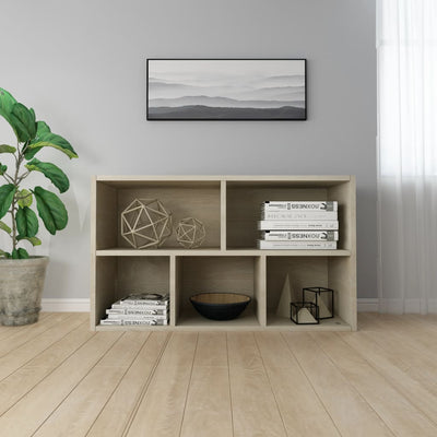 Kirjahylly/senkki Sonoma tammi 50x25x80 cm tekninen puu