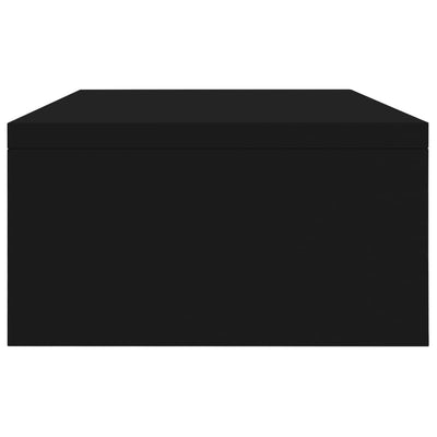 Näyttökoroke musta 42x24x13 cm tekninen puu