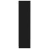 Musta vaatekaappi Onal 50x50x200cm (puinen)