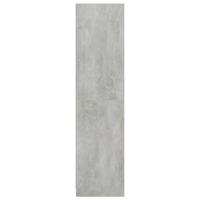 Vaatekaappi betoninharmaa 50x50x200 cm tekninen puu
