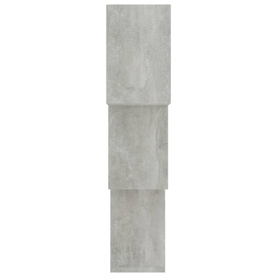 Kuutioseinähyllyt betoninharmaa 68x15x68 cm tekninen puu