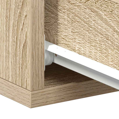 Sonoma tammi kelluvat yöpöydät Saif 40x30x15cm (2 kpl, puinen)