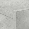 Betoninharmaa kelluvat yöpöydät Saif 40x30x15cm (2 kpl puinen)