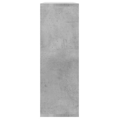 Seinähyllyt betoninharmaa 104x20x58,5 cm tekninen puu