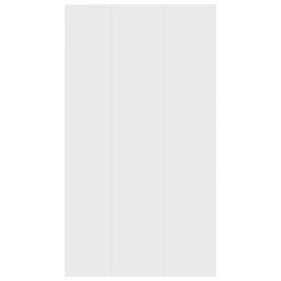 Valkoinen kirjahylly/senkki Anasztaszia 66x30x98cm (lastulevy)