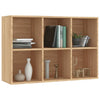 Kirjahylly/senkki Sonoma tammi 66x30x98 cm lastulevy