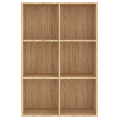 Kirjahylly/senkki Sonoma tammi 66x30x98 cm lastulevy