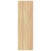 Kirjahylly/senkki Sonoma tammi 66x30x98 cm lastulevy