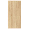 Kirjahylly/senkki Sonoma tammi 66x30x98 cm lastulevy
