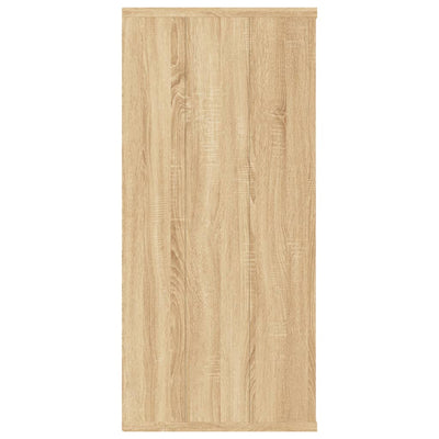 Kirjahylly/senkki Sonoma tammi 66x30x98 cm lastulevy