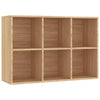 Kirjahylly/senkki Sonoma tammi 66x30x98 cm lastulevy