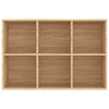 Kirjahylly/senkki Sonoma tammi 66x30x98 cm lastulevy