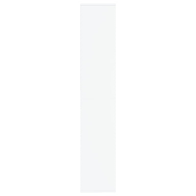 Valkoinen kenkäkaappi Delfina 54x34x183cm (lastulevy)