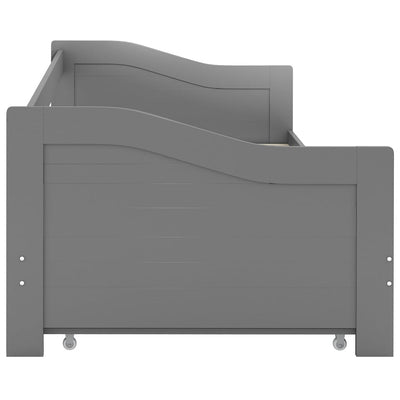 Harmaa vuodesohvan runko Zinisoara 90x200cm (mänty)