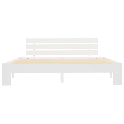 Valkoinen sängynrunko Raicovici 160x200cm (mänty)
