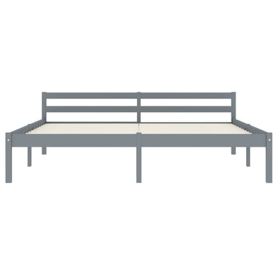 Harmaa sängynrunko Mazare 180x200cm (mänty)