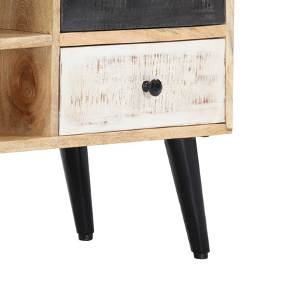 TV-taso 115x30x47 cm täysi mangopuu