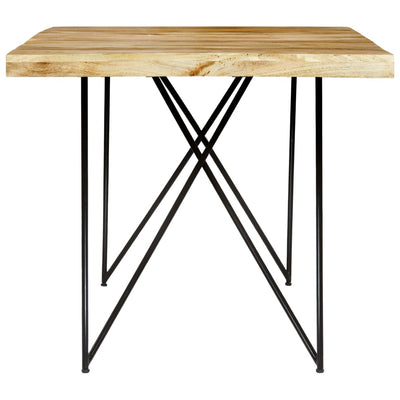 Ruokapöytä 180x90x76 cm täysi mangopuu