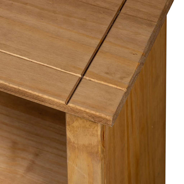 Kirjahylly 80x35x110 cm täysi mänty Panama-sarja