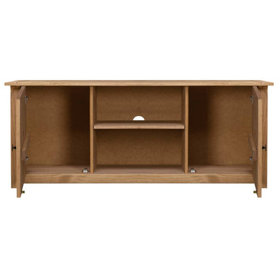 TV-taso 120x40x50 cm täysi mänty Panama-sarja