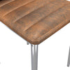 Ruokatuolit 2 kpl Ruskea 41.5 x 48 x 99 cm