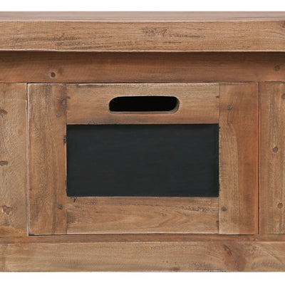 TV-taso 3 laatikolla 120x30x40 cm täysi mahonki