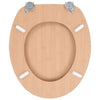 WC-istuin 2 kpl hard-close kansilla MDF bambukuosi