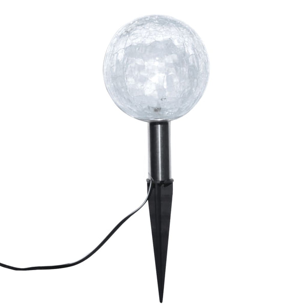 Puutarhavalot Kriszta 6 LEDiä (maapiikit ja aurinkopaneeli)