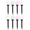 Väriä vaihtava led-aurinkokennovalaisin Filotie 15cm (8 kpl, pyöreä, rgb)