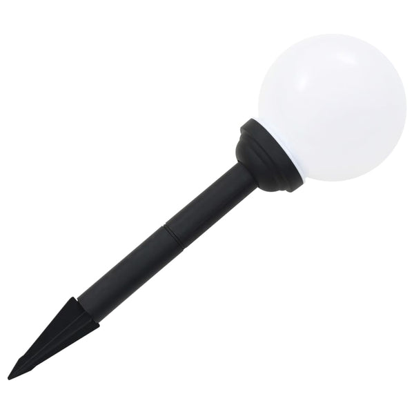 Väriä vaihtava led-aurinkokennovalaisin Filotie 15cm (8 kpl, pyöreä, rgb)