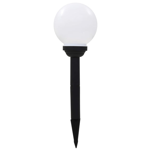 Väriä vaihtava led-aurinkokennovalaisin Less 20cm (6 kpl, pyöreä, rgb)