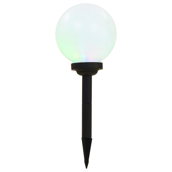 Väriä vaihtava led-aurinkokennovalaisin Less 20cm (6 kpl, pyöreä, rgb)