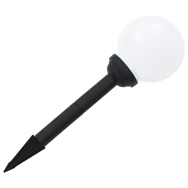 Väriä vaihtava led-aurinkokennovalaisin Less 20cm (6 kpl, pyöreä, rgb)