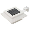 Valkoinen ulkoaurinkokennovalaisin Marinta 12cm (12 kpl led neliö)