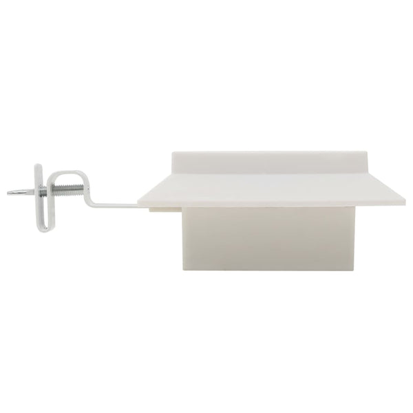 Valkoinen ulkoaurinkokennovalaisin Marinta 12cm (12 kpl led neliö)