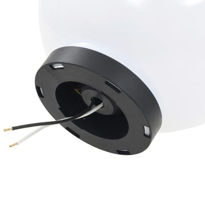 Led-pallovalaisimet Parmina 20cm (4 kpl akryyli)