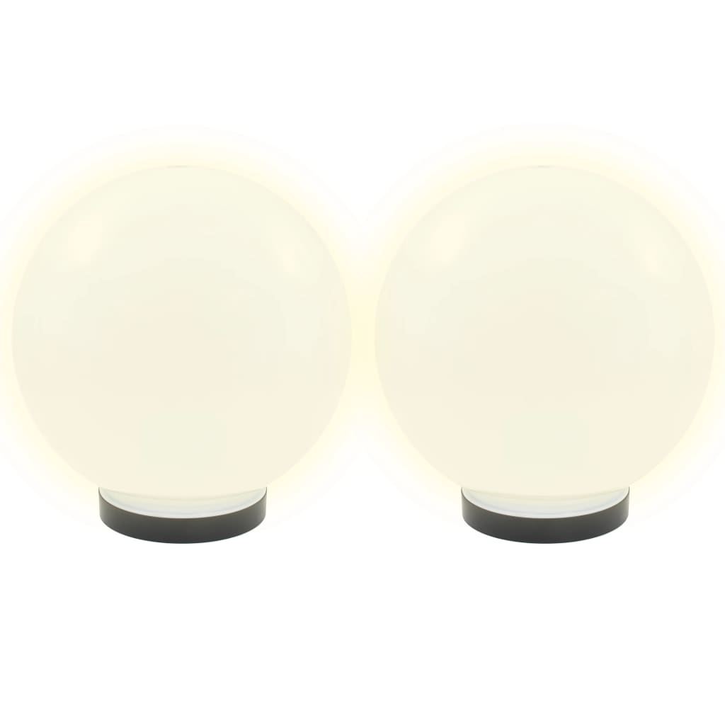 Led-pallovalaisimet Parmina 25cm (4 kpl akryyli)