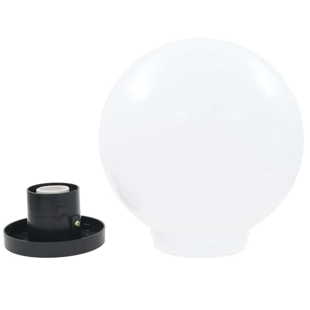 Led-pallovalaisimet Parmina 25cm (4 kpl akryyli)