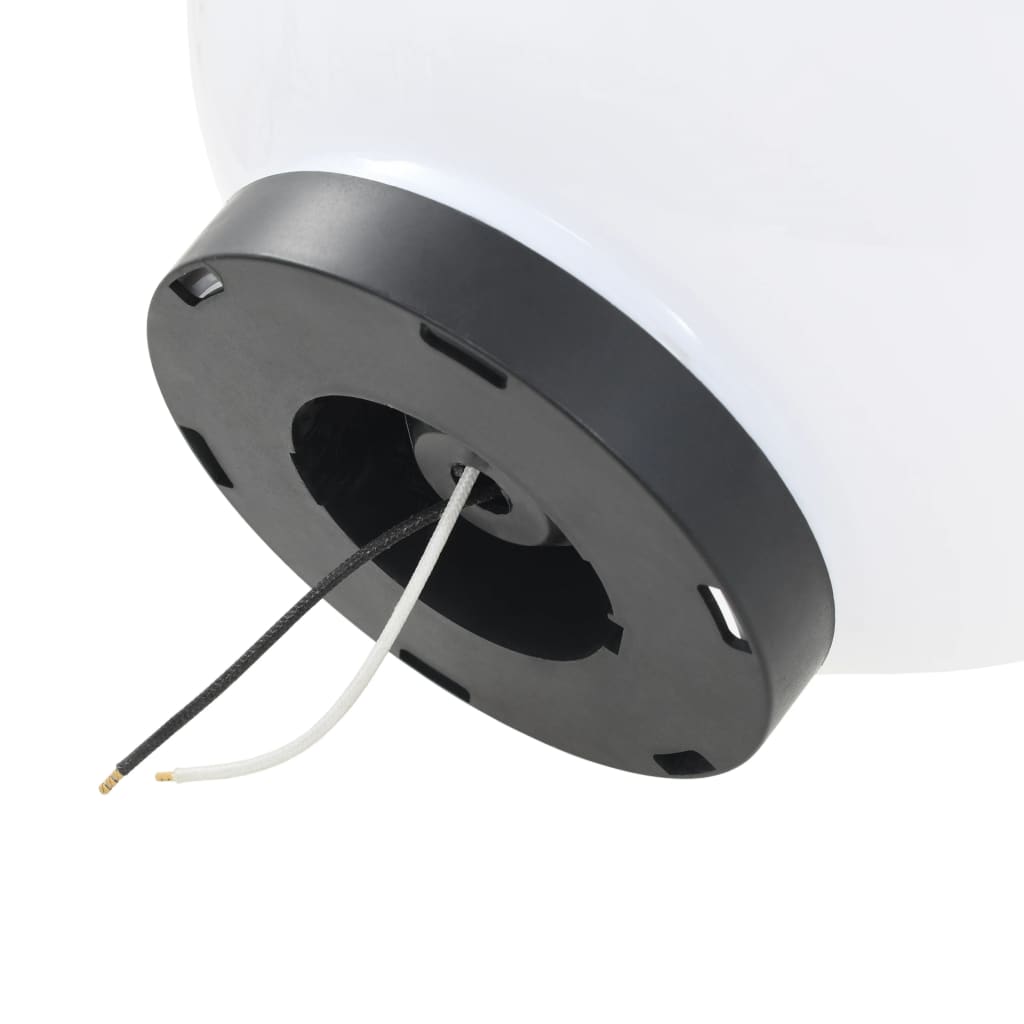 Led-pallovalaisimet Parmina 25cm (4 kpl akryyli)