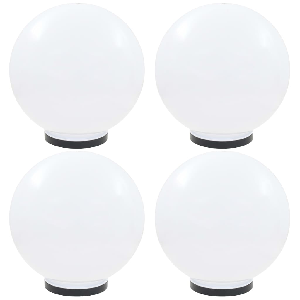 Led-pallovalaisimet Parmina 40cm (4 kpl akryyli)