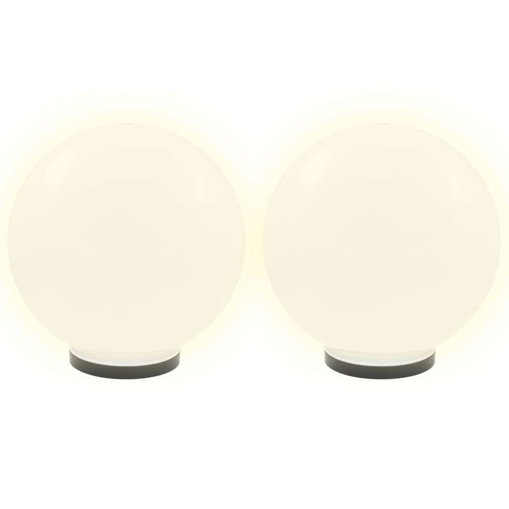 Led-pallovalaisimet Parmina 40cm (4 kpl akryyli)
