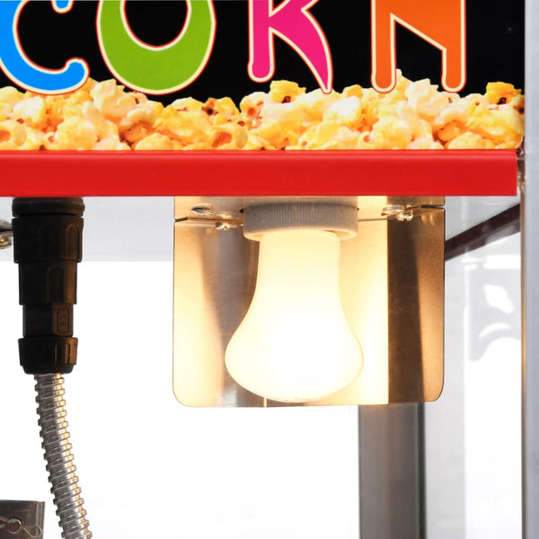 Popcornlaite teflon-kattilalla Evelyne 1400 W