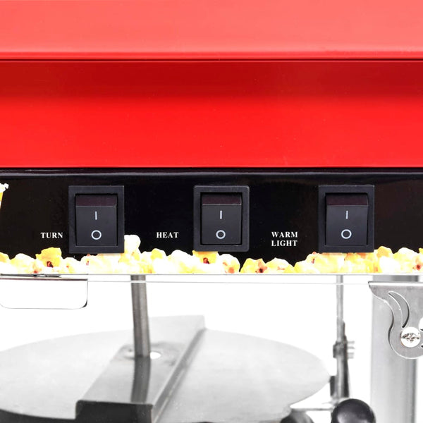 Popcornlaite teflon-kattilalla Evelyne 1400 W