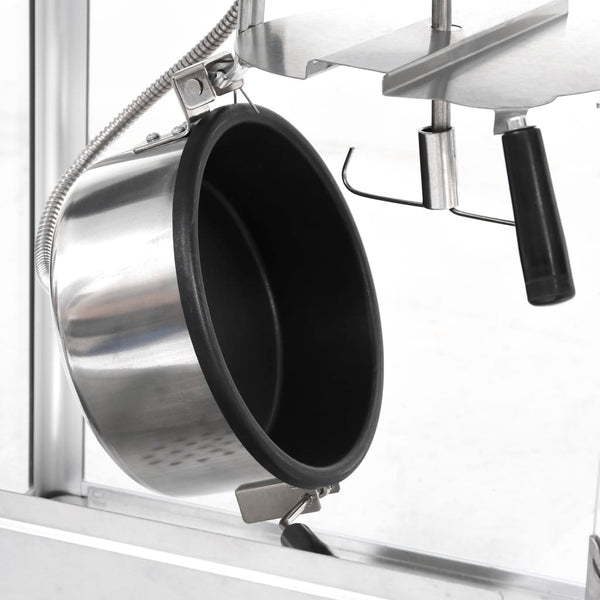 Popcornlaite teflon-kattilalla Evelyne 1400 W